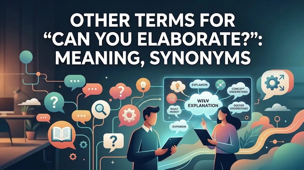 Other Terms For “Can You Elaborate?”: Meaning, Synonyms