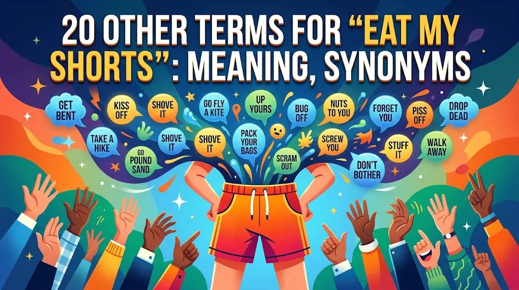 Other Terms For “Eat My Shorts”: Meaning, Synonyms