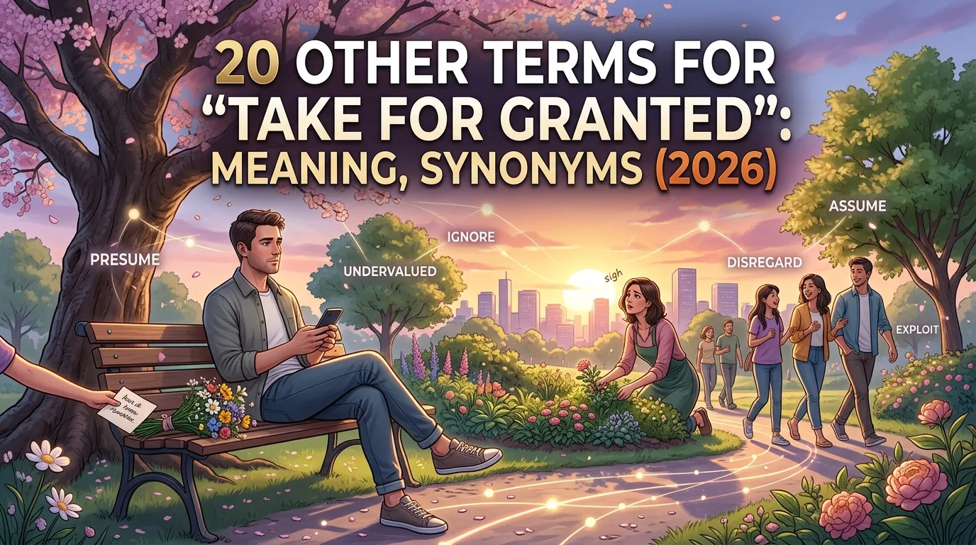 Other Terms For “Take For Granted”: Meaning, Synonyms